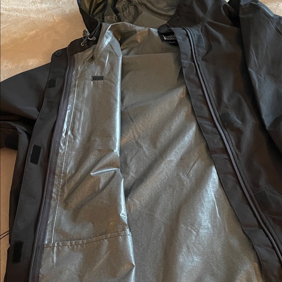 Lands' End Men's Black Raincoat 5XL - Picture 10 of 10